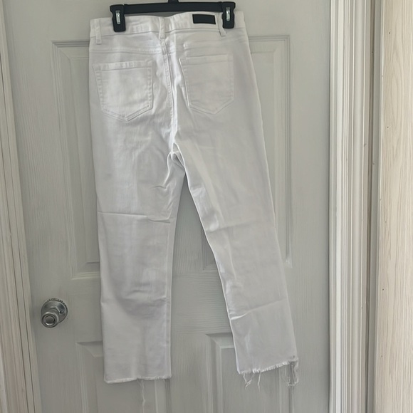 Kenneth Cole white ankle length jean size 6 - Picture 5 of 5